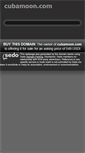 Mobile Screenshot of cubamoon.com